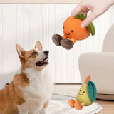 Fruchtiges Quietschspielzeug für Hunde