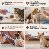 Medikamenten-Spender für Haustiere – Praktischer Tablettengeber für Hunde und Katzen