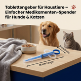 Medikamenten-Spender für Haustiere – Praktischer Tablettengeber für Hunde und Katzen